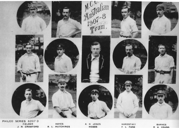 1907/8 Tour team